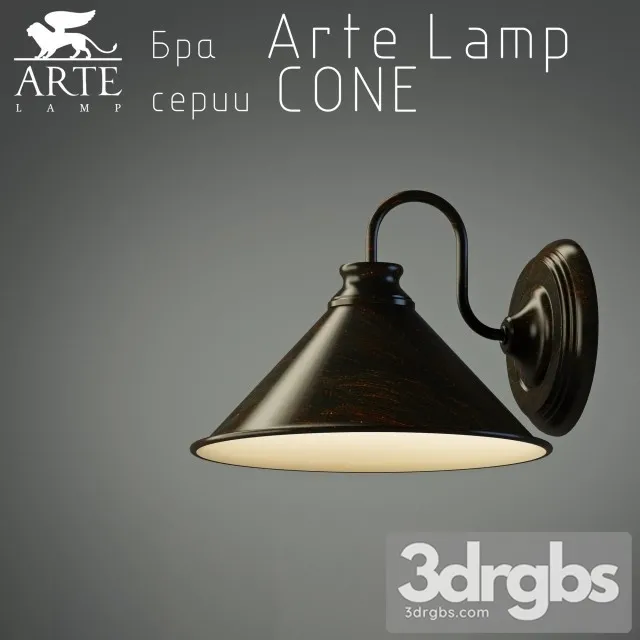 Bra Arte Lamp Cone 3D Model Download Bra Arte Lamp Cone 3D Model Download