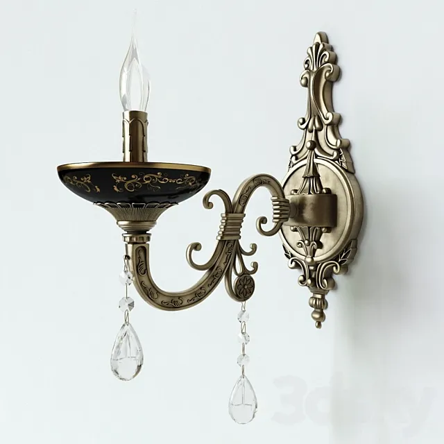 Bra DUBAI ARTE Lamp A5335AP-1BA 3DModel Bra DUBAI ARTE Lamp A5335AP-1BA 3DModel