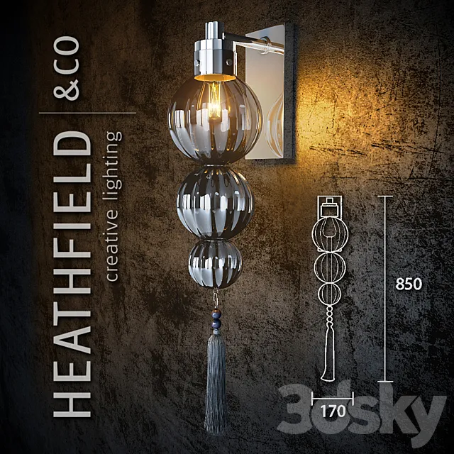 Bra Heathfield MEDINA OPAL JADE WALL 3DModel