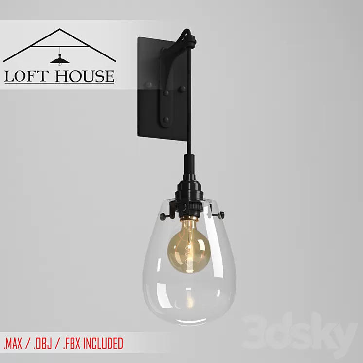 Bra LOFT HOUSE W-102 3D Model