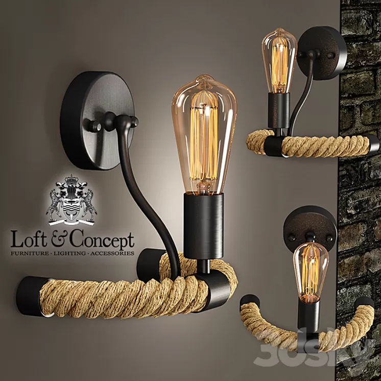 Bra Loft Rope Bra 3D Model