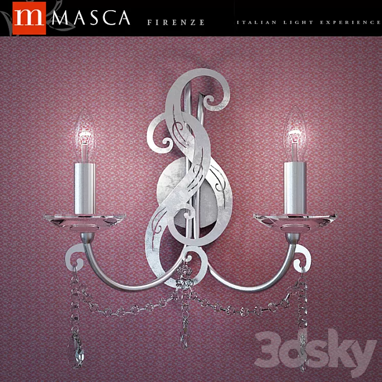 Bra Masca Opera 1834 \/ A2 Argento 3D Model Bra Masca Opera 1834 \/ A2 Argento 3D Model