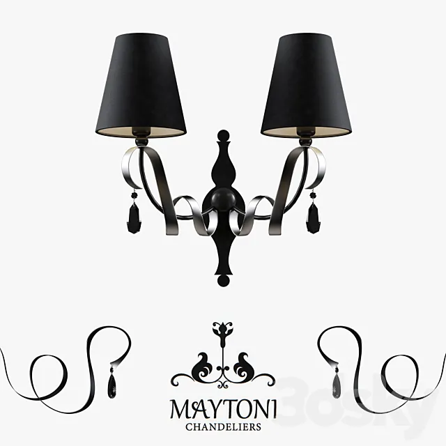 Bra Maytoni ARM010-02-R 3DModel