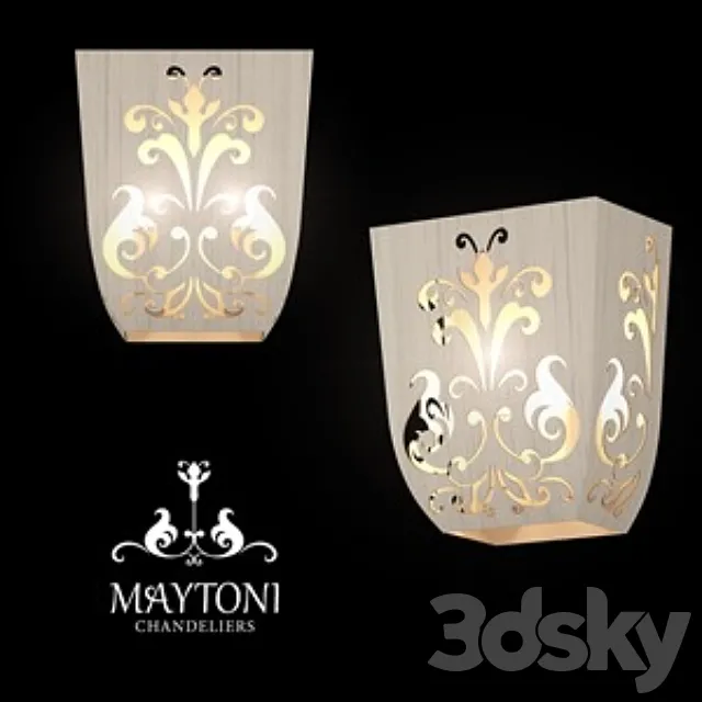 Bra Maytoni ARM610-02-W 3DModel Bra Maytoni ARM610-02-W 3DModel