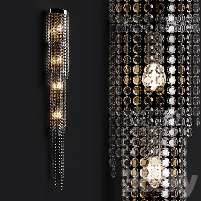 Bra Wired – Cascata Demi-lune 3D Model Bra Wired – Cascata Demi-lune 3D Model