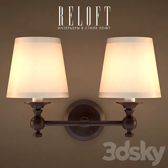 BRA with 2 shades in the color OIL-RUBBED BRONZE 3DModel