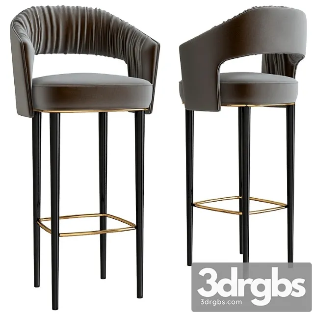 Brabbu Bar Chair 1 3D Model Download