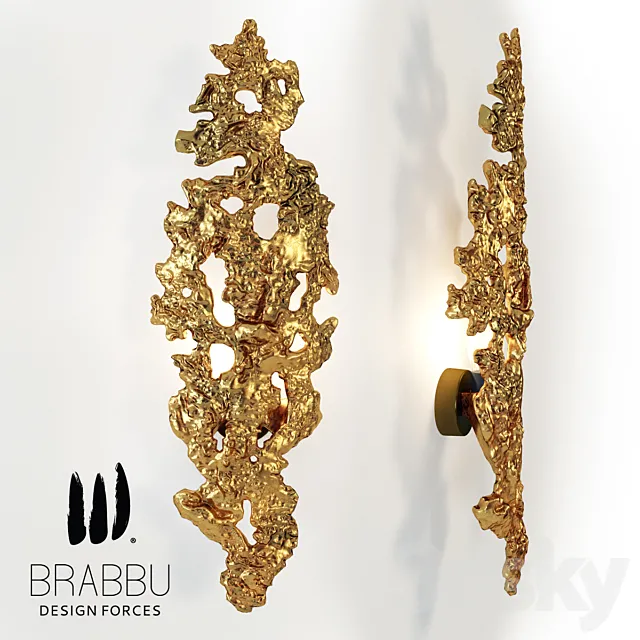 BRABBU CAY WALL LIGHT 3DModel BRABBU CAY WALL LIGHT 3DModel