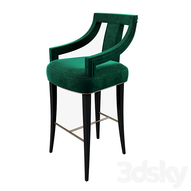 Brabbu Eanda Bar Chair 3DModel