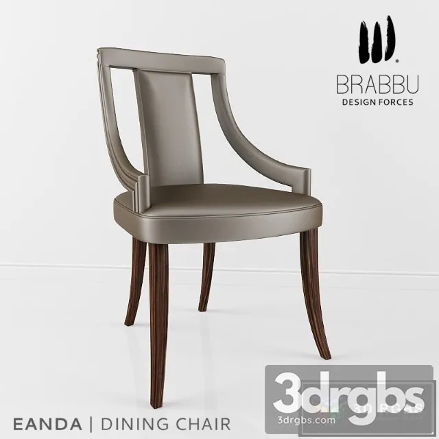 Brabbu Eanda Dining Chair 3D Model Download Brabbu Eanda Dining Chair 3D Model Download