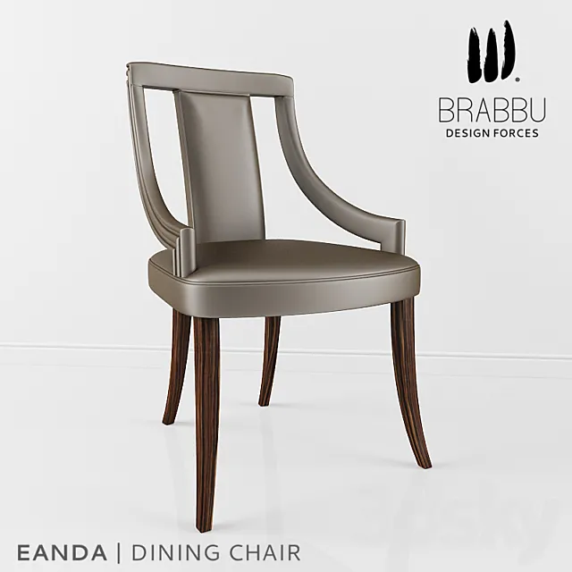 Brabbu – Eanda Dining Chair 3DModel