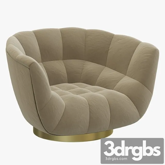 Brabbu Essex Armchair 3D Model Download Brabbu Essex Armchair 3D Model Download