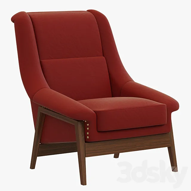 Brabbu INCA ARMCHAIR 3DModel