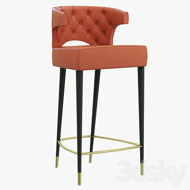 Brabbu Kansas Bar Chair 3DModel