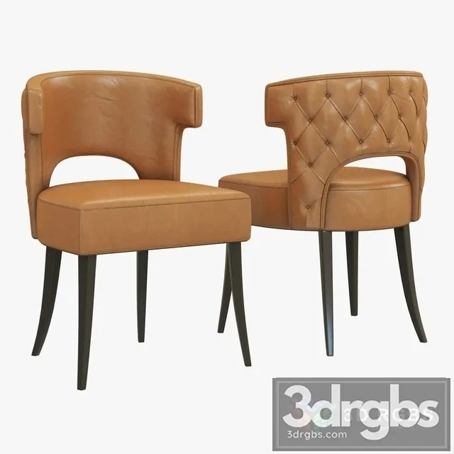 Brabbu Kansas Dining Chair 3D Model Download