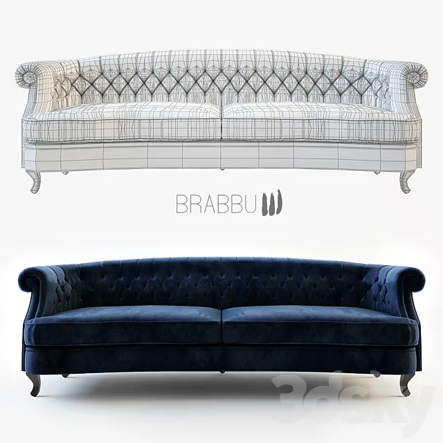 Brabbu Maree Sofa 3DModel Brabbu Maree Sofa 3DModel