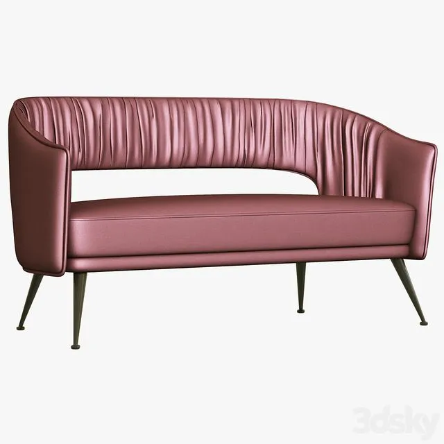 Brabbu STOLA 2 SEAT SOFA 3D Model Brabbu STOLA 2 SEAT SOFA 3D Model