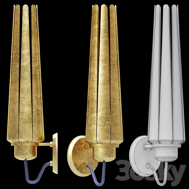 Brabbu VALKIE WALL LIGHT 3D Model