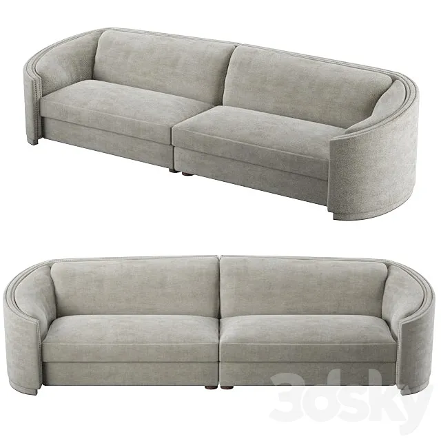 BRABBU WALES II SOFA 3DModel