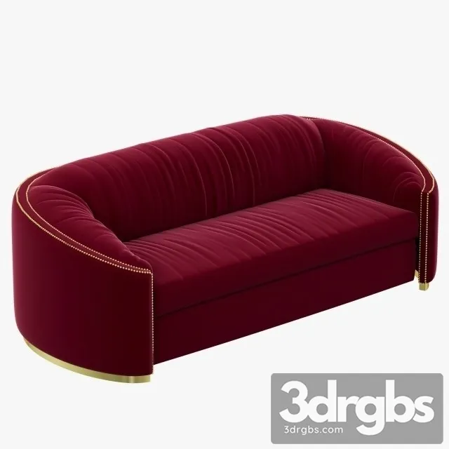 Brabbu Wales Sofa 3D Model Download