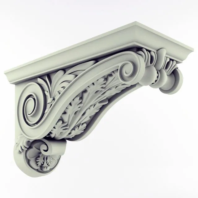 bracket classic 3D Model bracket classic 3D Model