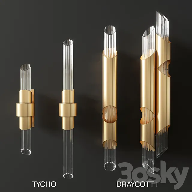 Bracket LUXXU DRAYCOTT I and TYCHO 3D Model