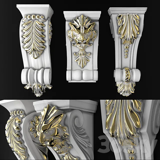 brackets 3D Model brackets 3D Model