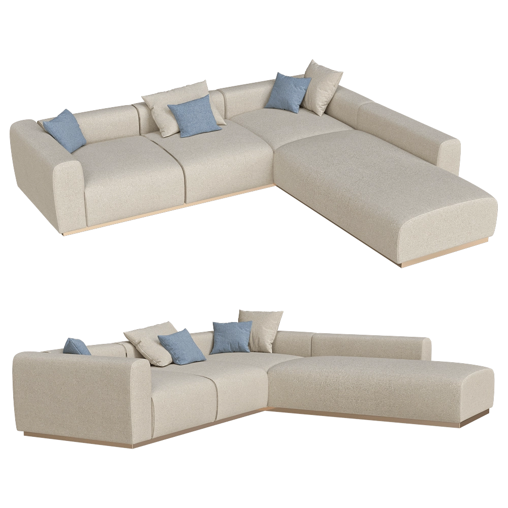 Braid Company Srl – Sofa Mahe 3D Model