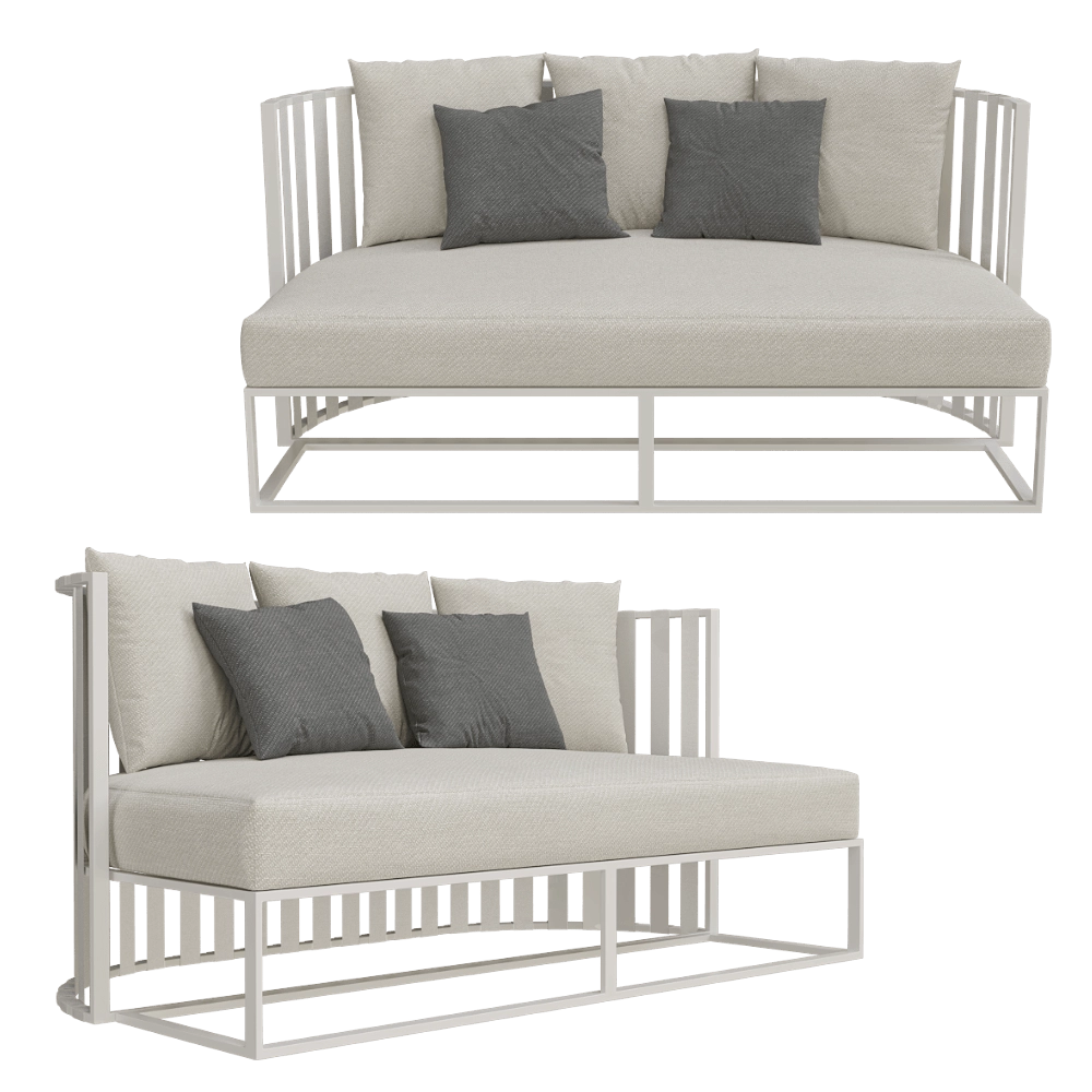 Braid Company Srl – Sofa Metropolitan 3D Model