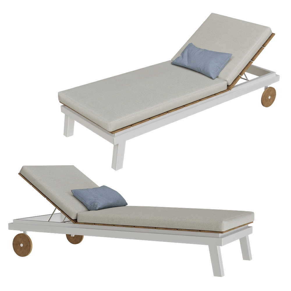 Braid Company Srl – Sunbed Tecla 1 3D Model