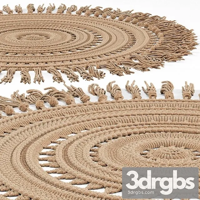 Braided Mat 3D Model Download Braided Mat 3D Model Download