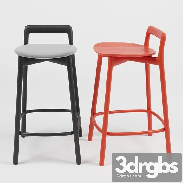 Branca stool 2 3D Model Download