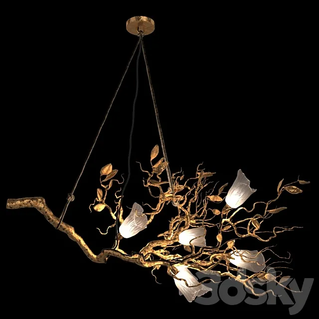branch chandelier 3DModel branch chandelier 3DModel