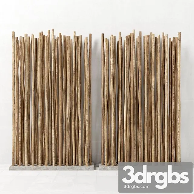 Branch decor fundament 3D Model Download