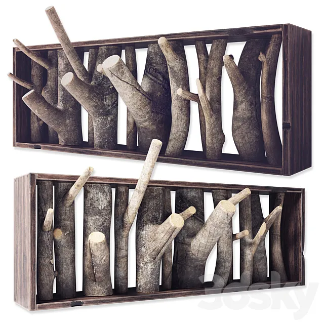 Branch hanger n1 3D Model