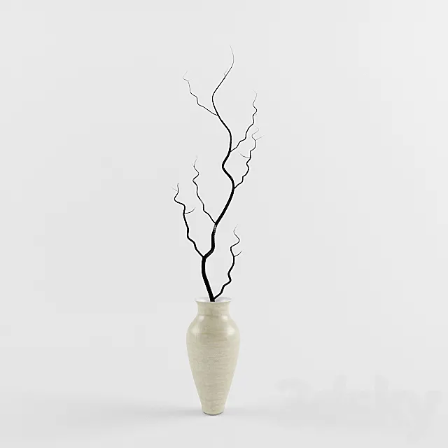 Branch in vase 3DModel