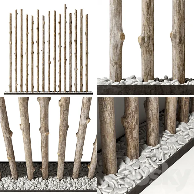 Branch thick decor fundament n1 3DModel Branch thick decor fundament n1 3DModel