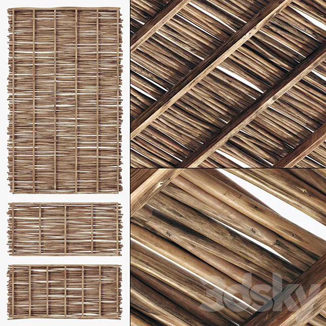 Branch thin thick decor n1 3DModel Branch thin thick decor n1 3DModel