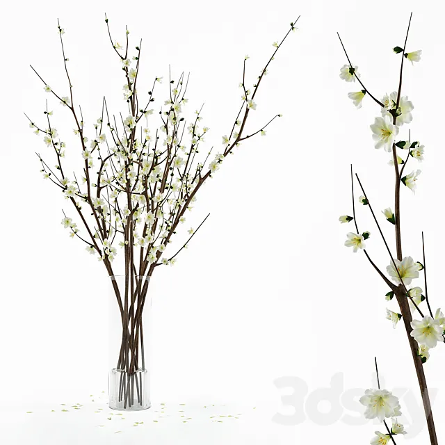 Branches in a vase 3DModel