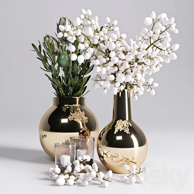 Branches in a Vase 3DModel