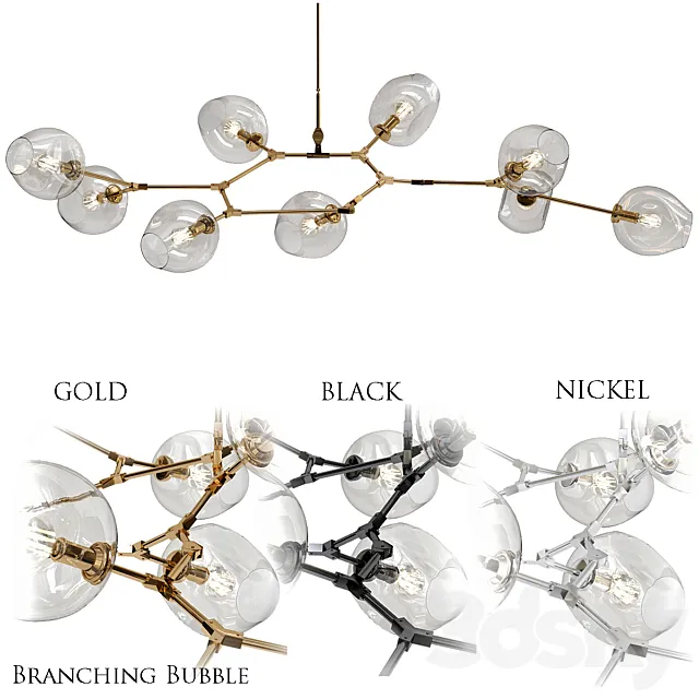 branching bubble 3D Model