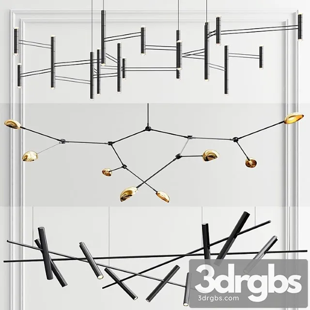 Brand chandelier collection – 3 type Brand chandelier collection – 3 type