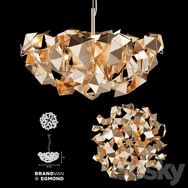 Brand Van Egmond Fractal 3D Model