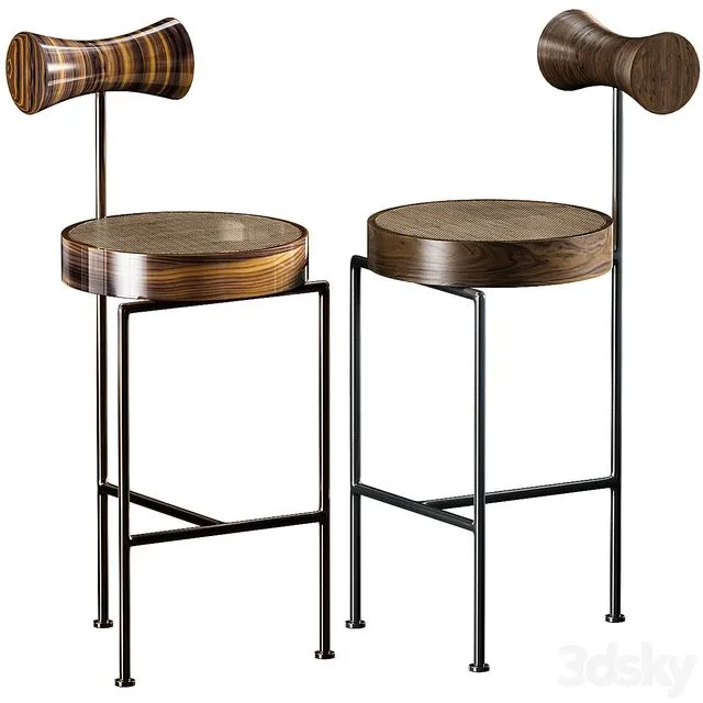 Brasil Design Apartment bar stool 3D Model