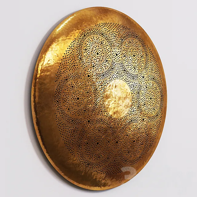 Brass Sconce 3DModel