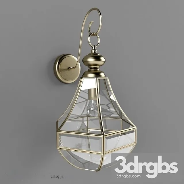 Brass Waterproof Wall Light 3D Model Download Brass Waterproof Wall Light 3D Model Download