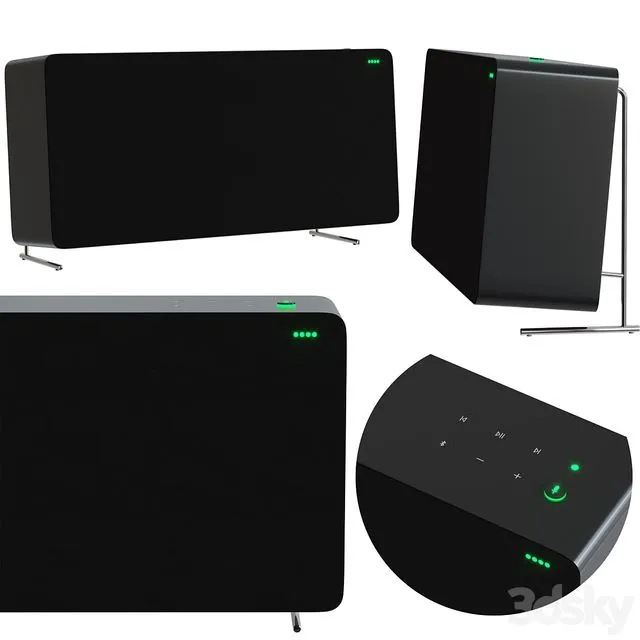 Braun LE01 Black 3D Model