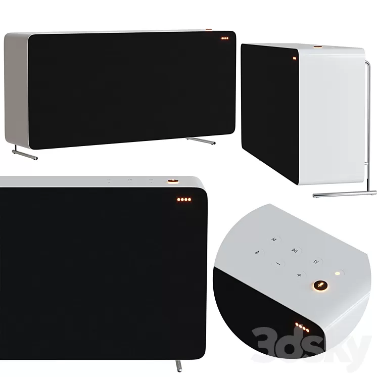 Braun LE01 White 3D Model