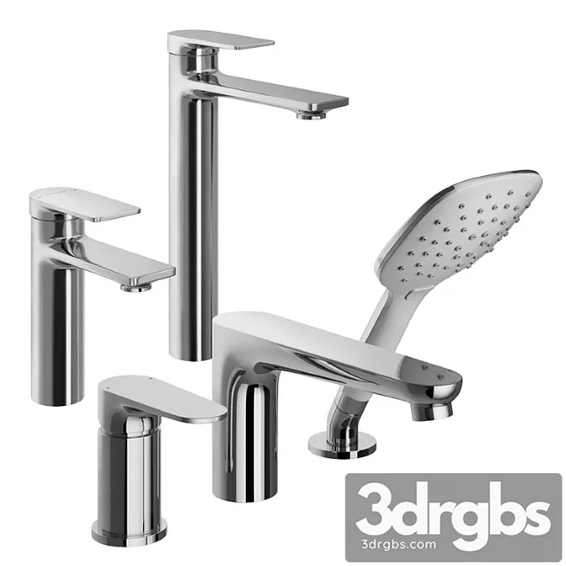 Bravat Set Mixers 3D Model Download