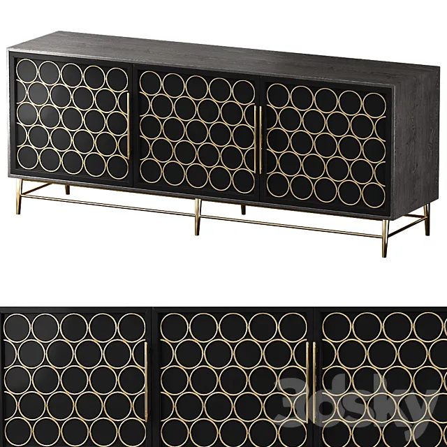 Brayden Studio Console Tables 3DModel Brayden Studio Console Tables 3DModel